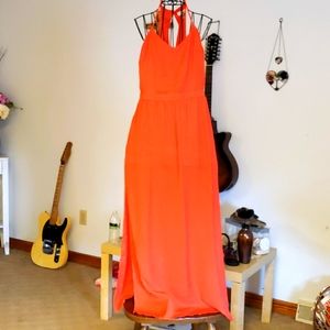 Sans Souci orange long gown